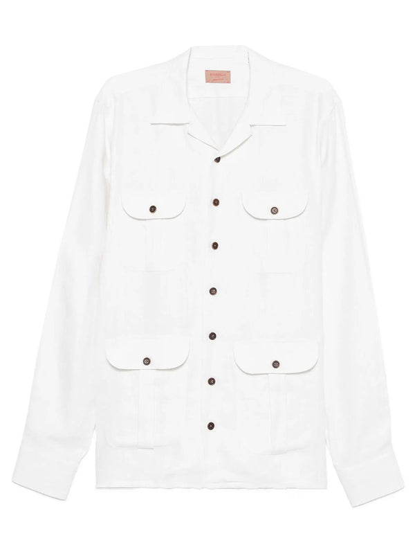 Giacca-Camicia In Lino