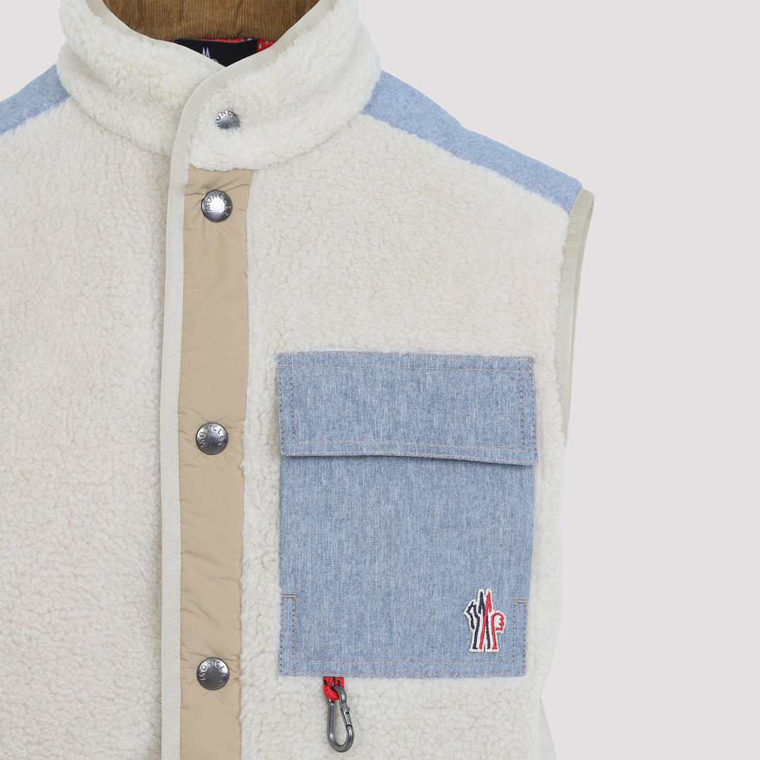 Moncler Grenoble Gilet - Nude & Neutrals | ec0a4efb956b8de69a4d5f2a371fe93ae2e634bb