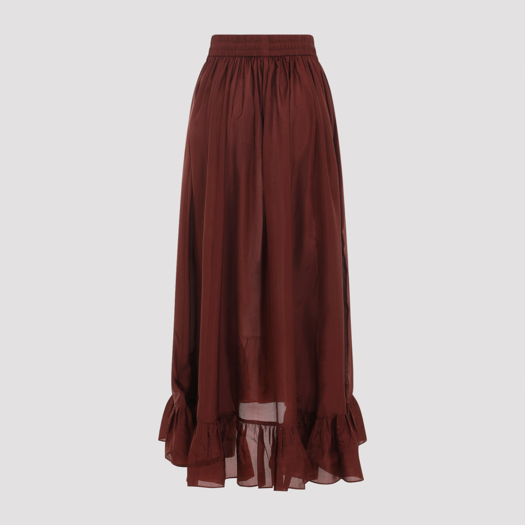 Zimmermann Long skirts - Rosso | 0316bc1a4ef2b949ba3519daa0f8c08328eeefb5