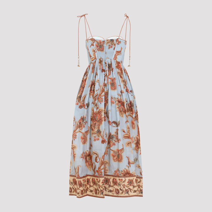Zimmermann Midi dresses - Blu | b6064d89b9946e31db3804f5a0cc470f8969e58f