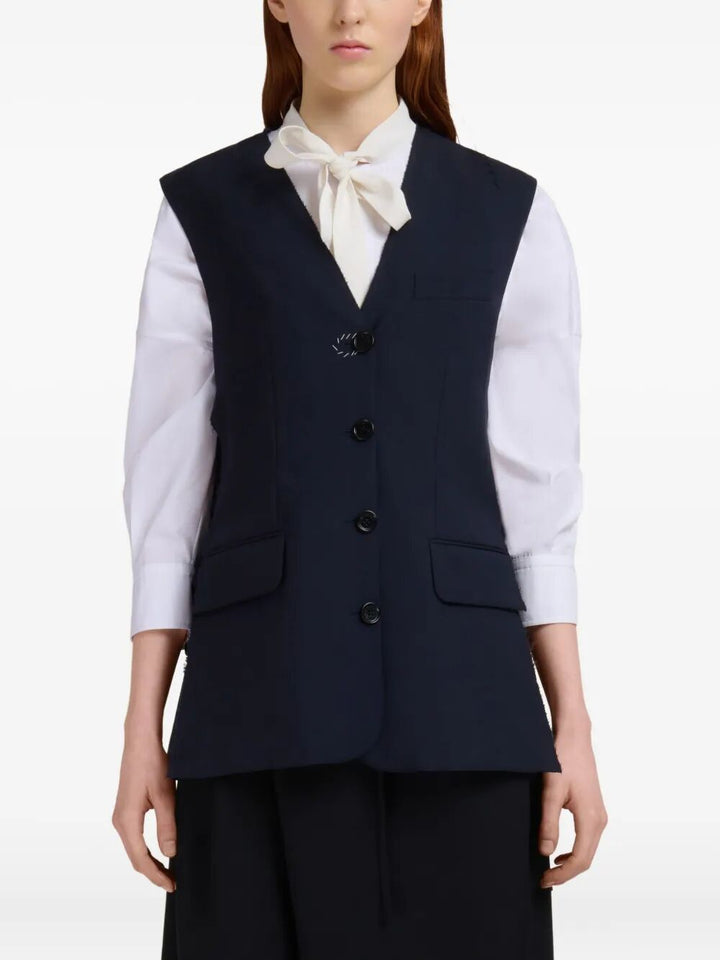 Marni Gilet - Nero | 84afac69f75e4c05048102ce12304ac7913004ed