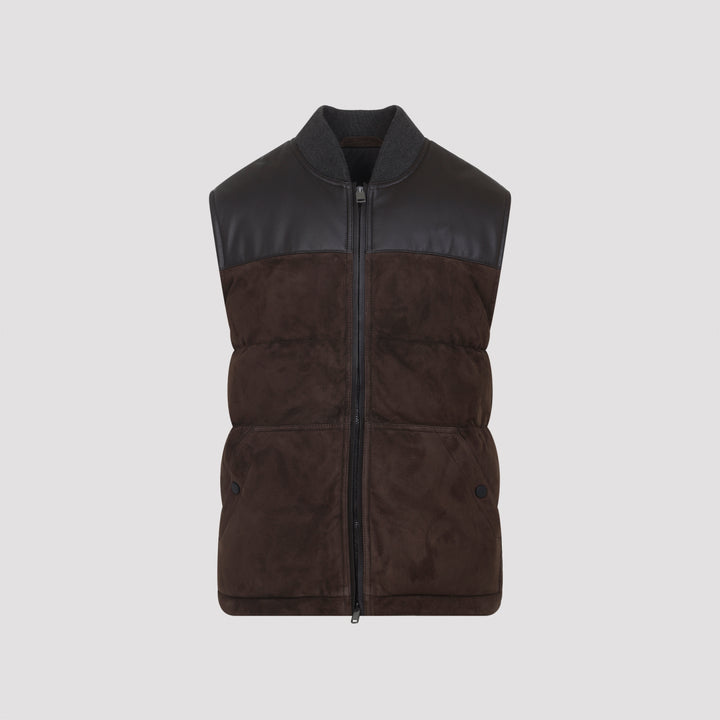 Brioni Gilet - Marrone | 34fbef28d096ba8fdd63255fe0c0e6eedf1dc162