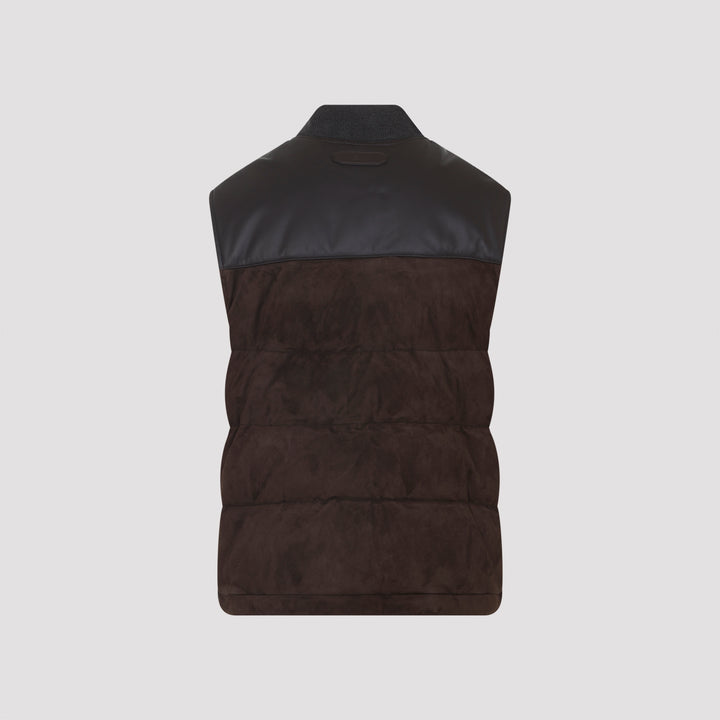 Brioni Gilet - Marrone | 3d837827737e06ac850e8c9dc44d5396fbcddf06
