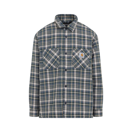 Dark Navy Cronyn Cotton Shirt Jacket