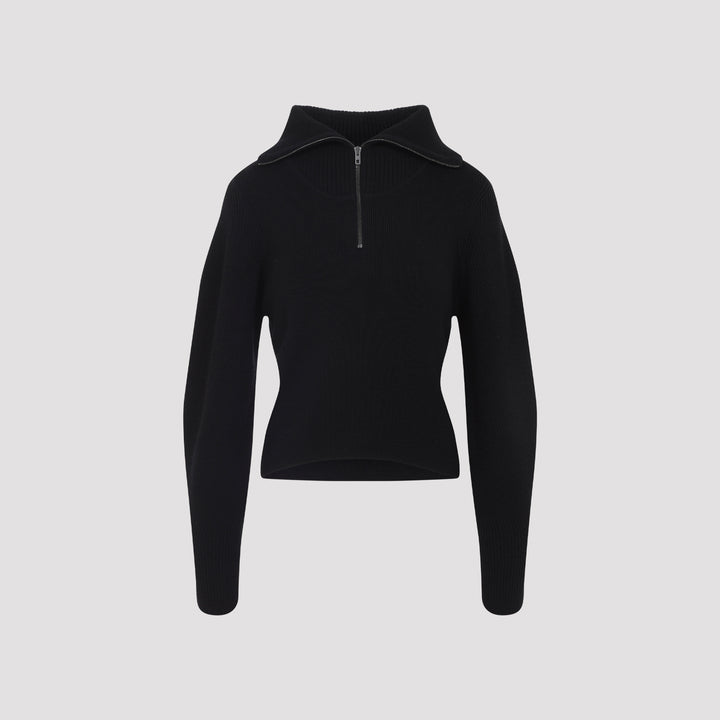 Lemaire Cardigan - Nero | a4cde05247bac16952727deeb0f94725538ddc28