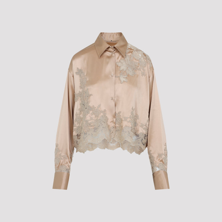 Ermanno Scervino Shirts - Nude & Neutrals | ab69b3d221ddc8c32b352ec5c484811f87ee13a0