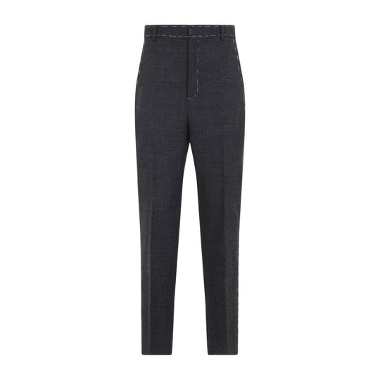 Grey Wool Pants
