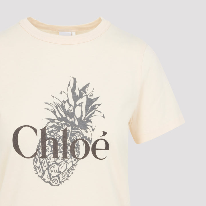 Chloe T-shirts - Nude & Neutrals | fff9c56b0b21414fcab770113fb8feaf830e00ba