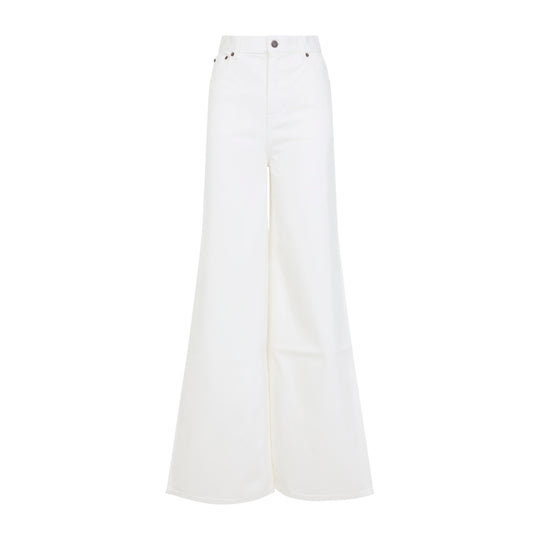 White Cotton Pants
