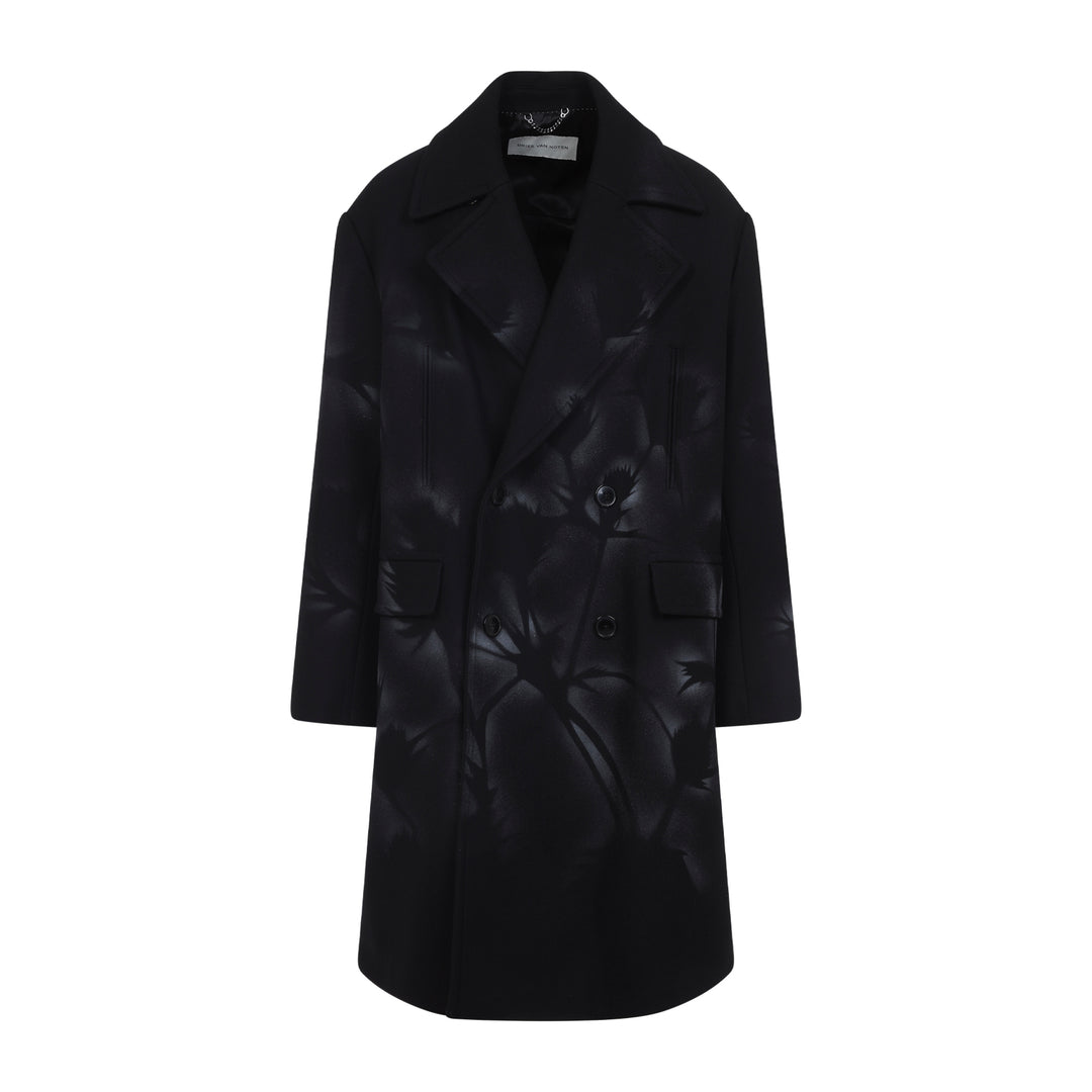Dries Van Noten Double breasted & peacoat - Nero | b05e26aaf5c7c6c09a6334ad0fc88c9f3c44d980