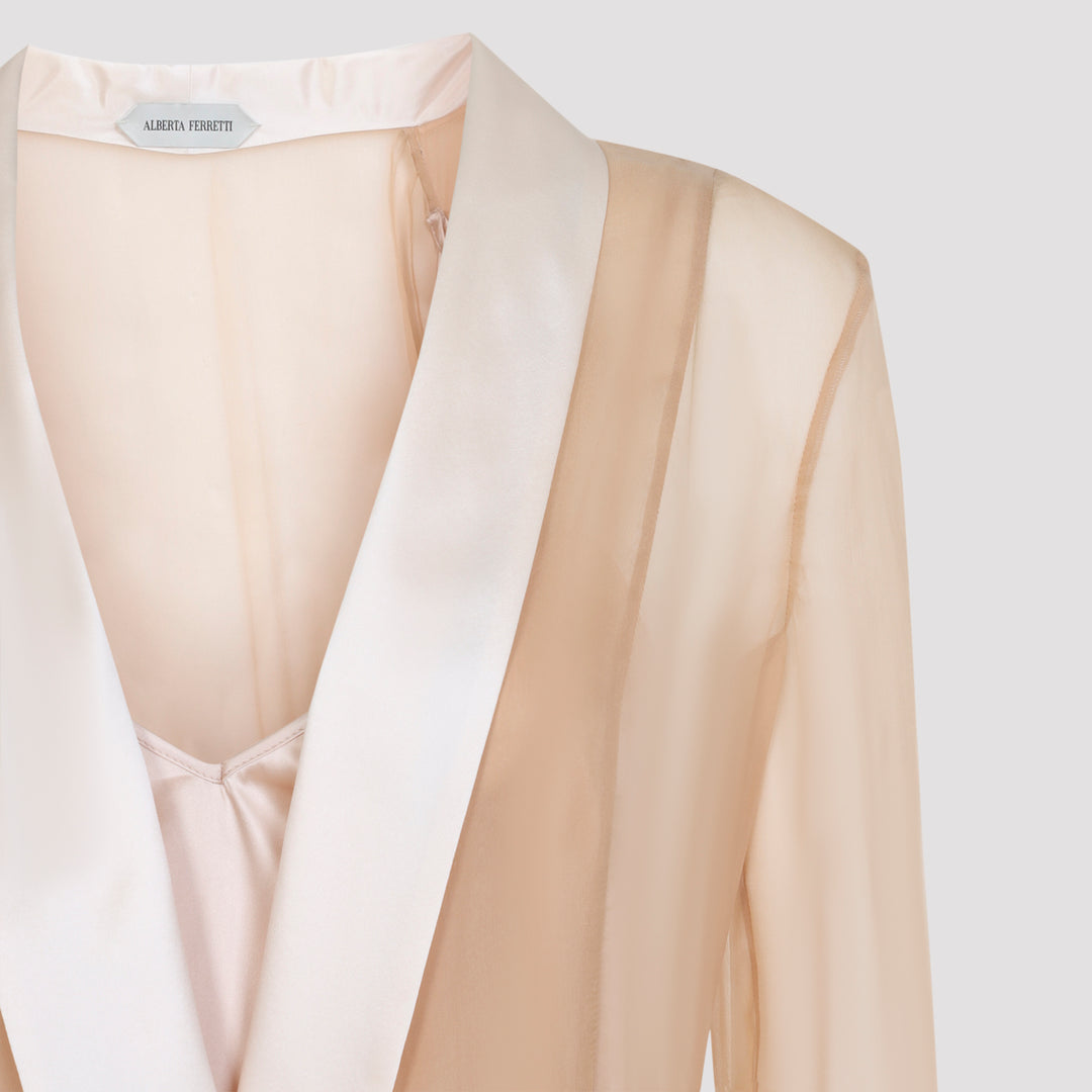 Alberta Ferretti Long dresses - Nude & Neutrals | 294fb4dcffbca5f213fb864657049acacebb6a52