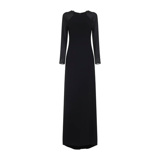 Black Cady Long Dress