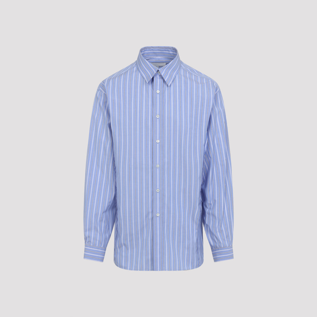 Maison Margiela Shirts - Blu | 3a46cdf1fa2a65392dd4a79e7adaebb35f533ce3