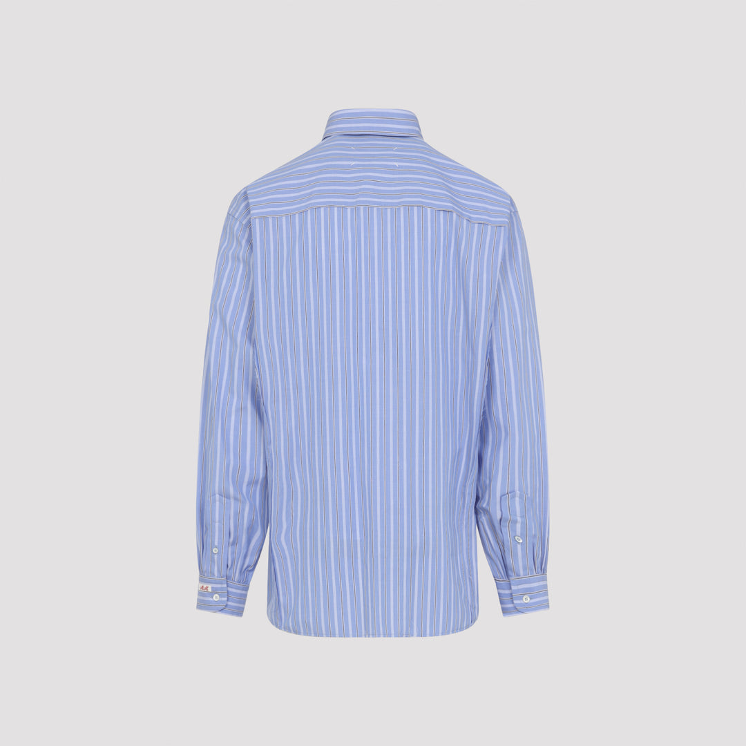 Maison Margiela Shirts - Blu | 7d9cf3f8bf4474c60eb912ee5374f0ef9c4c13f2