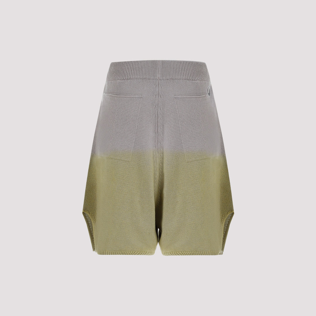 Moncler X Rick Owens Shorts - Verde | 6e35d4a52040e614a256e53242975a117408774e