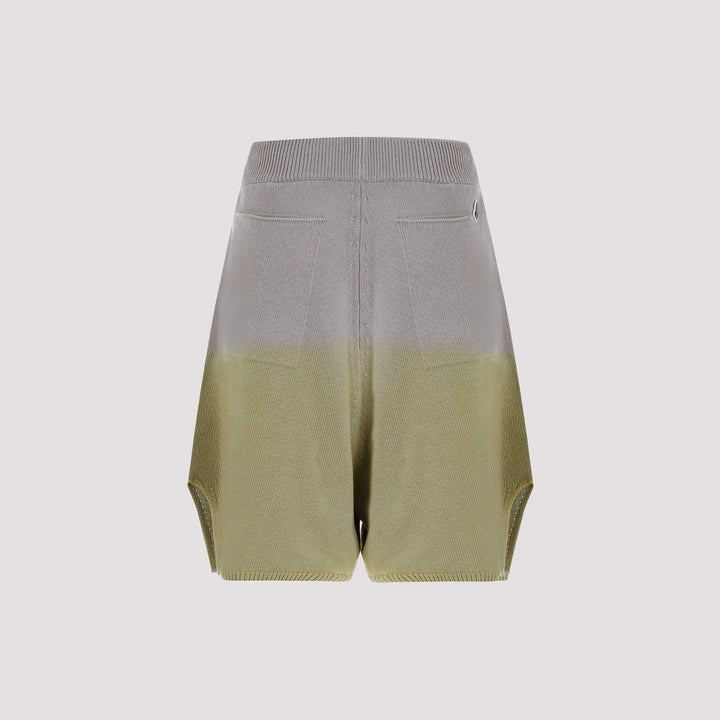 Moncler X Rick Owens Shorts - Verde | 6e35d4a52040e614a256e53242975a117408774e