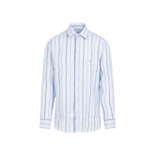 Striped Roma Linen Shirt