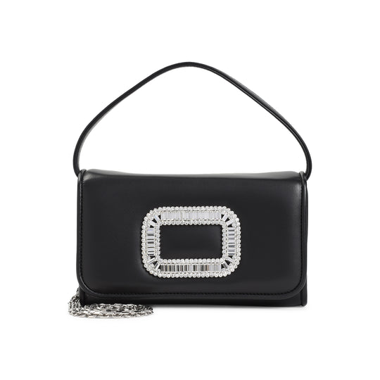 Black Pilgrim Nappa Leather Micro Bag