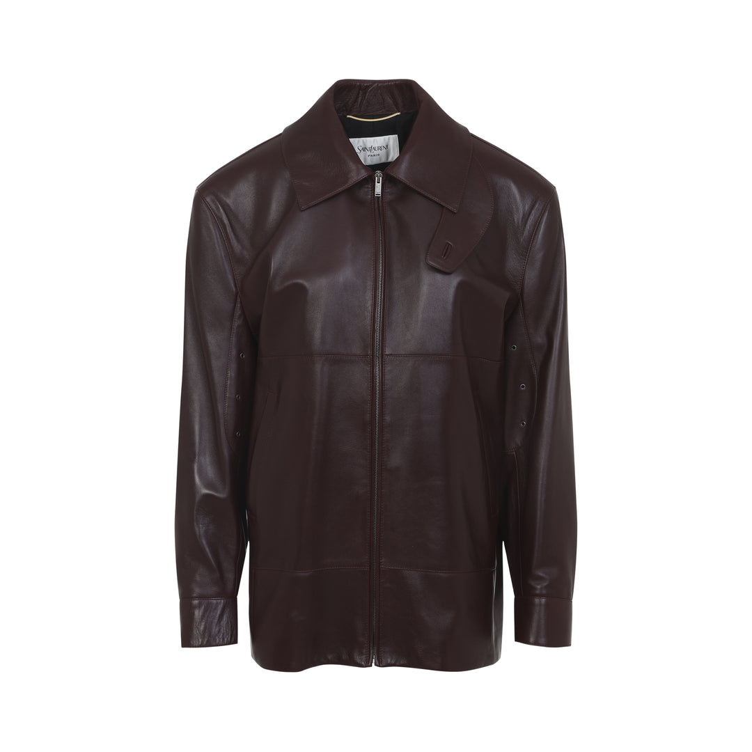 Saint Laurent Bomber jackets - Rosso | cb2ee99f1b6825fd7f6a9c9844404e2fe5df4216