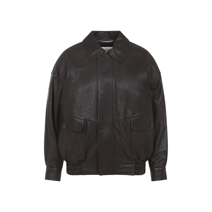 Saint Laurent Bomber jackets - Marrone | 015b5984345f9263888259751896b6c56f3b560f
