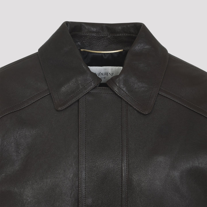 Saint Laurent Bomber jackets - Marrone | 41e5de0a3e661d54bfc812b477327d0c066f932f