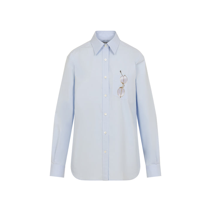 Moschino Shirts - Blu | 156dcfa181e84284930b9cc227d2626e682b77fa