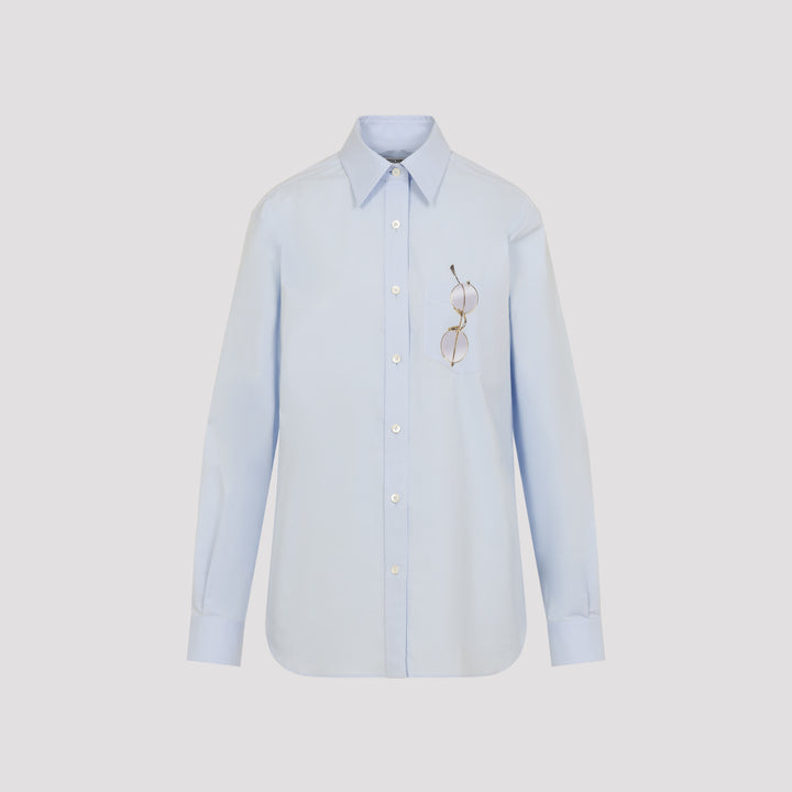 Moschino Shirts - Blu | 28c4aa2a041a58d47ef842a60170020f4933081e