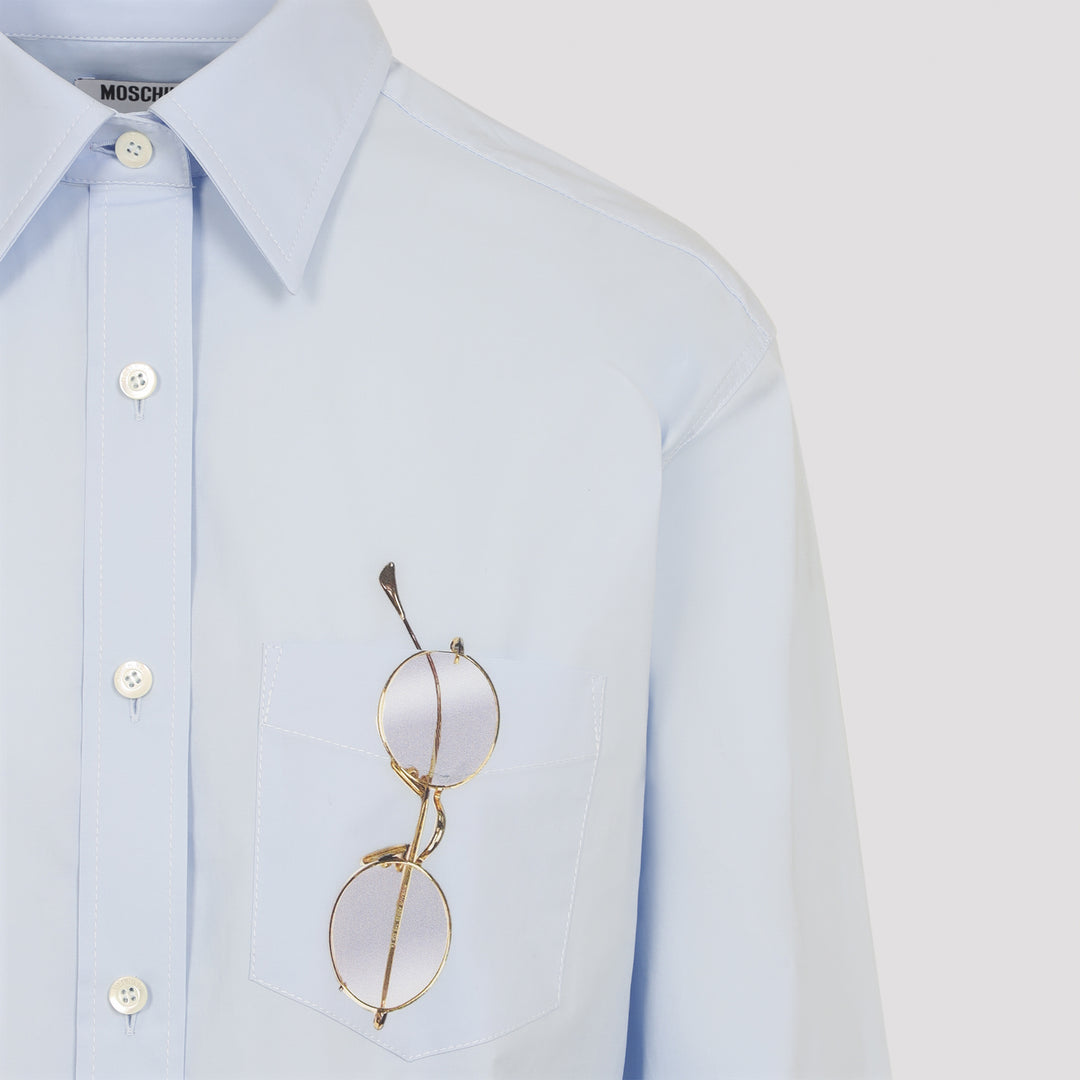 Moschino Shirts - Blu | 7b0138eddeba1f4247a0ed9b86f27d35878e3e18