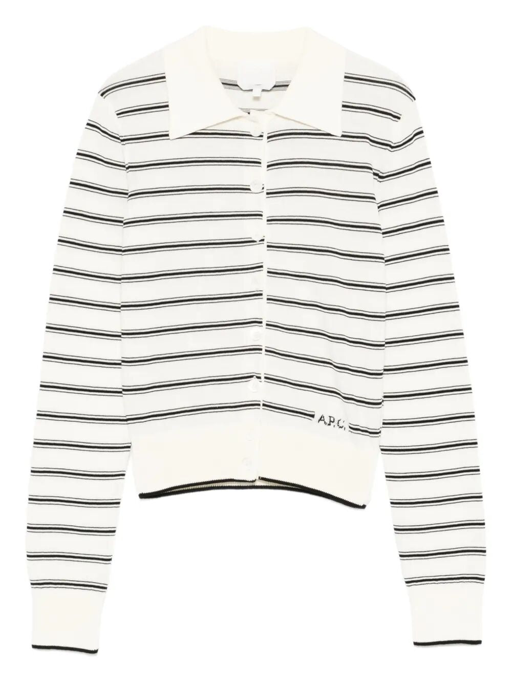 A.P.C. Cardigan - Bianco | df241cf879f122d445001f1dd31a2411a1b55d21