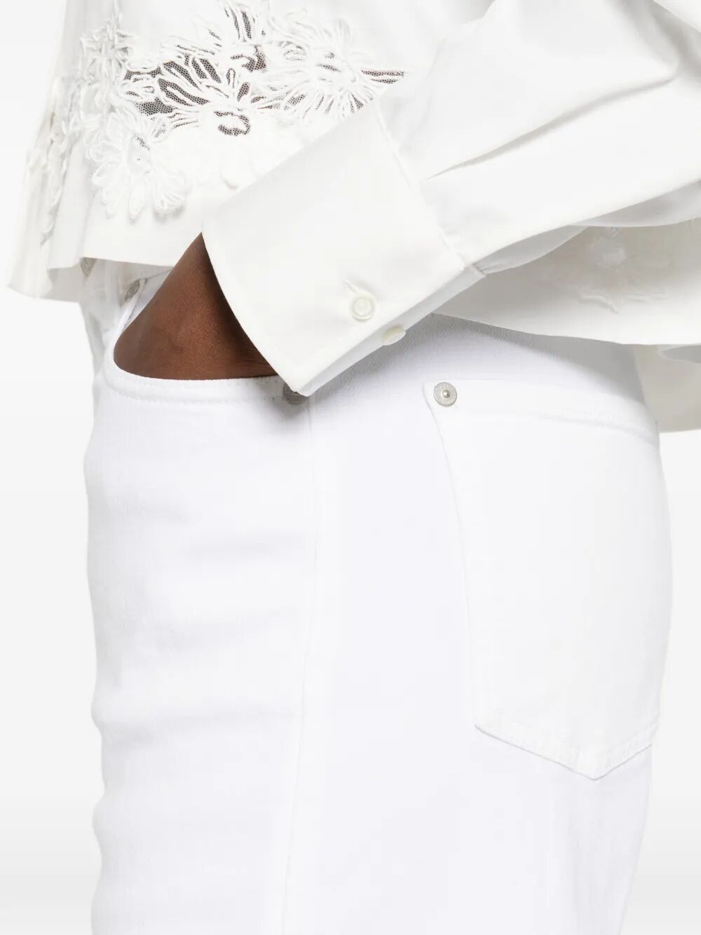 7 For All Mankind Straight leg - Bianco | 5ff2ace0f941544e314376c7211196b5abd124f1