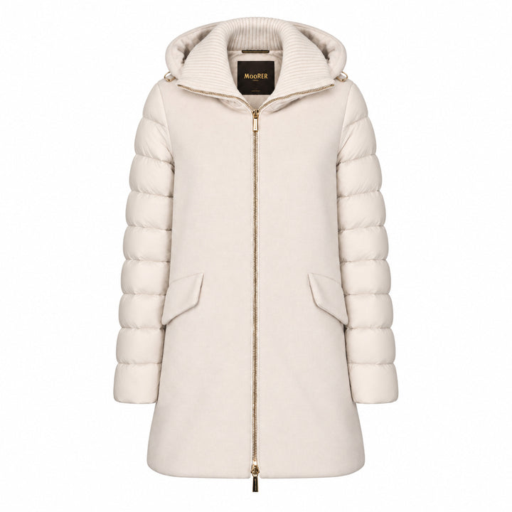 Moorer Coats - CREAM | b6107eb3d17310c02d480d54b254eaf76291d21f