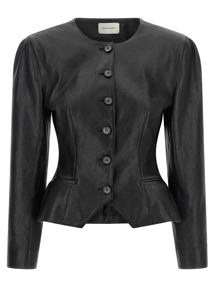 Magda Butrym 24 BlazerS - Nero | 5f5fe467c0324f1d1714e796a73702180506b58e