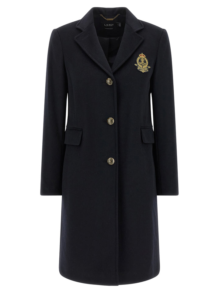 Lauren Ralph Lauren Coat With Embroidery Trench e Impermeabili - Blu | b951bec371b3736074df13dcfaab3b65b2e37693