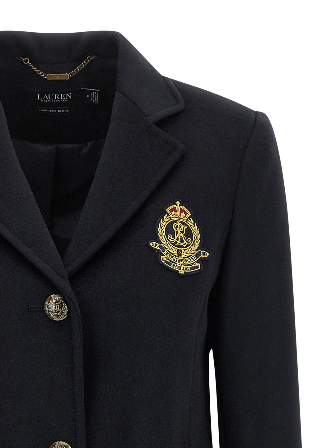 Lauren Ralph Lauren Coat With Embroidery Trench e Impermeabili - Blu | 0581652628b8bb572baa65583f8b79bbeb966ea3