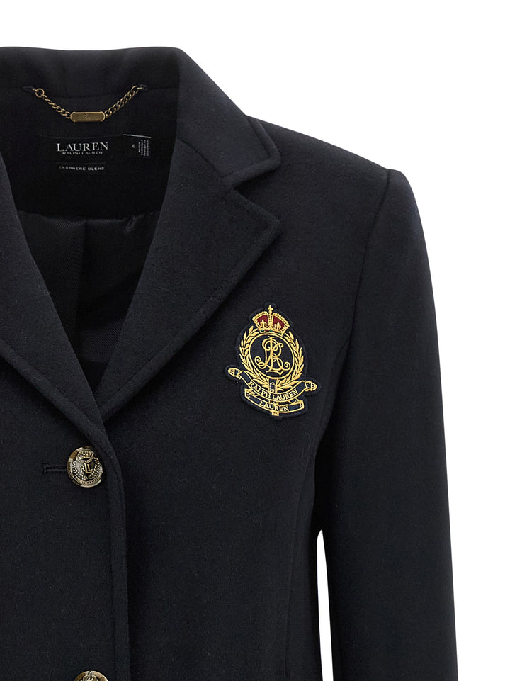 Lauren Ralph Lauren Coat With Embroidery Trench e Impermeabili - Blu | 0581652628b8bb572baa65583f8b79bbeb966ea3