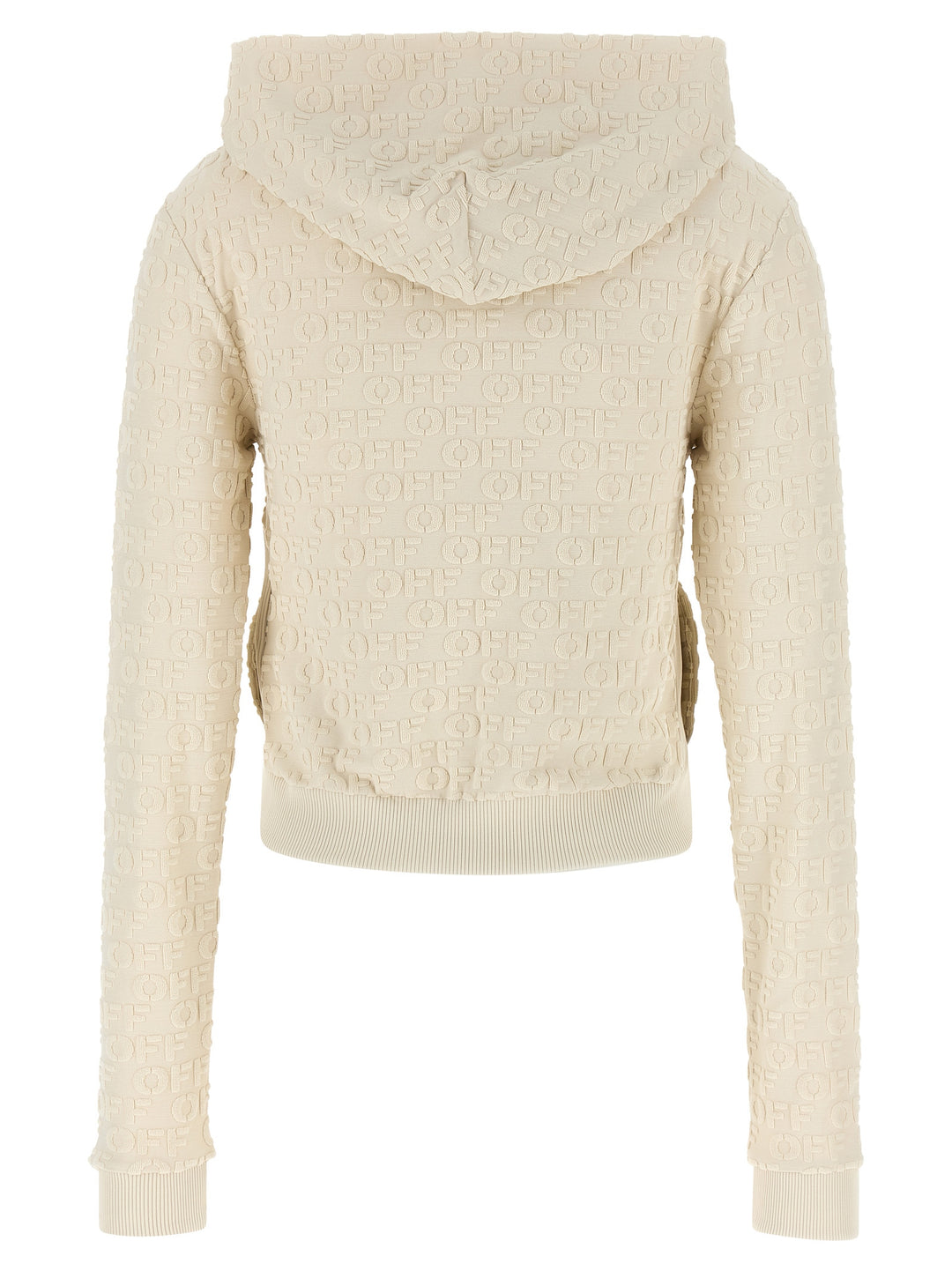Off-White Terry Off Felpe - Beige | a28a171a16adea8cd2caddffe4974ecdecfe2678