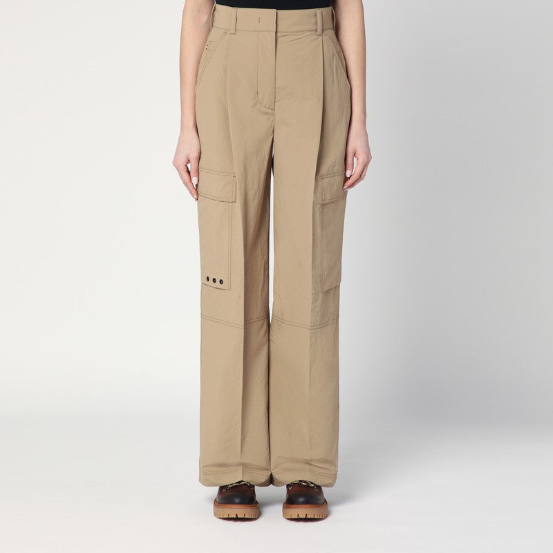 Moncler Grenoble Pantaloni - Beige | 3e9f4f79d8e8f72cf3904ac466de864b1c29d20f