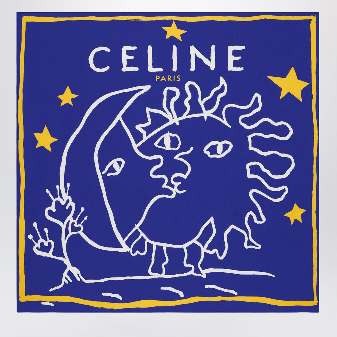 Celine Scarves & Shawls - Blu | 84a36e1790e76611e084934fbe061a748f59ef57