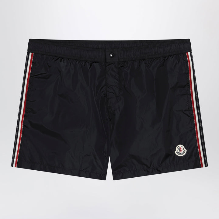 Moncler Shorts - Nero | 4865e5bf674be8a946aa8ceeeb31c9e160cb6f33