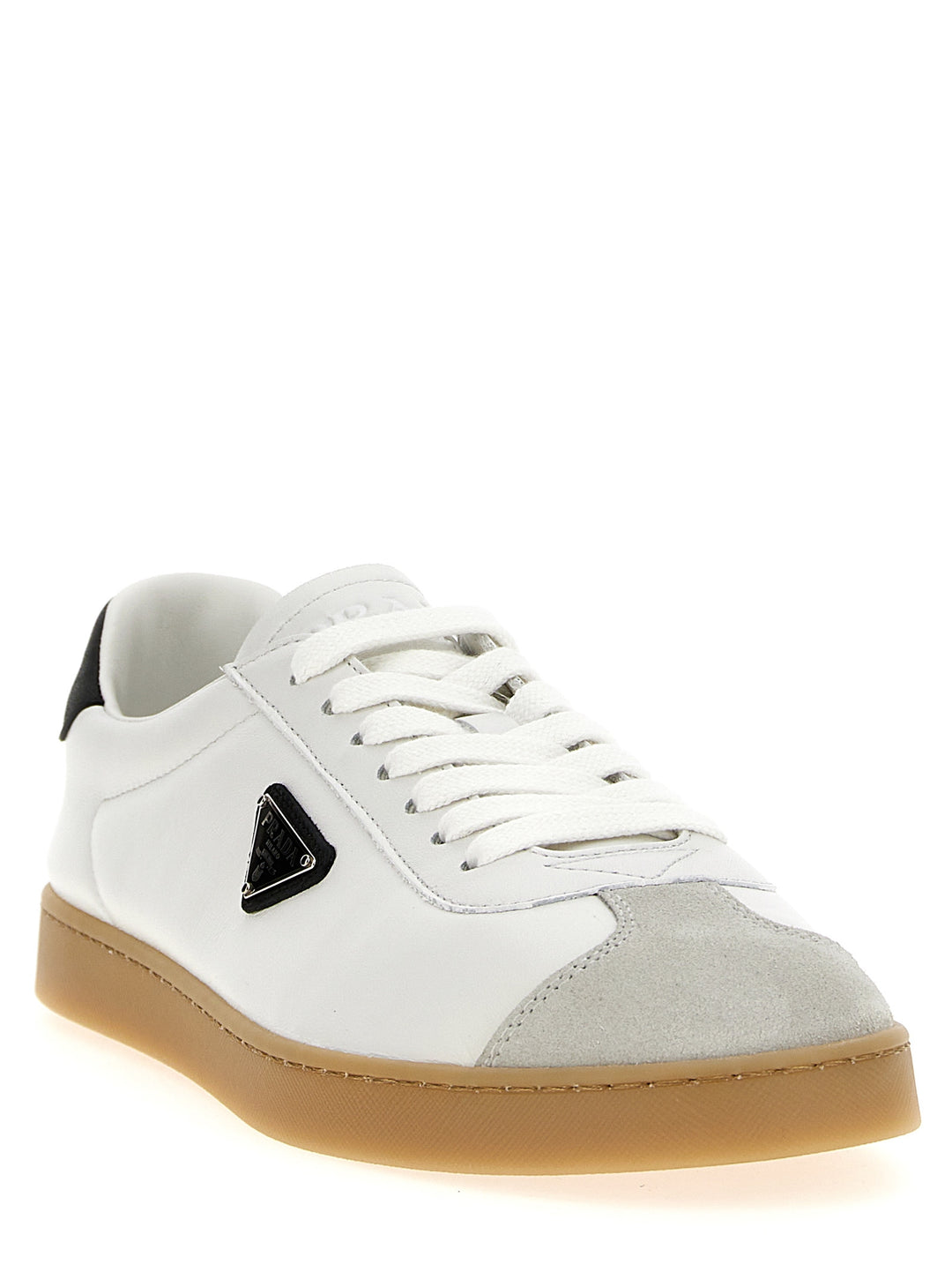 Prada Lane Sneakers - Bianco/Nero | 2a915577237856ec2844e260222124954615c7cc