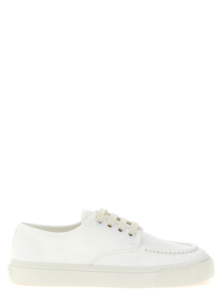 Prada Cotton Sneakers - Bianco | 085af16b0cef9f9189982ed6f3fb87946a01fa90