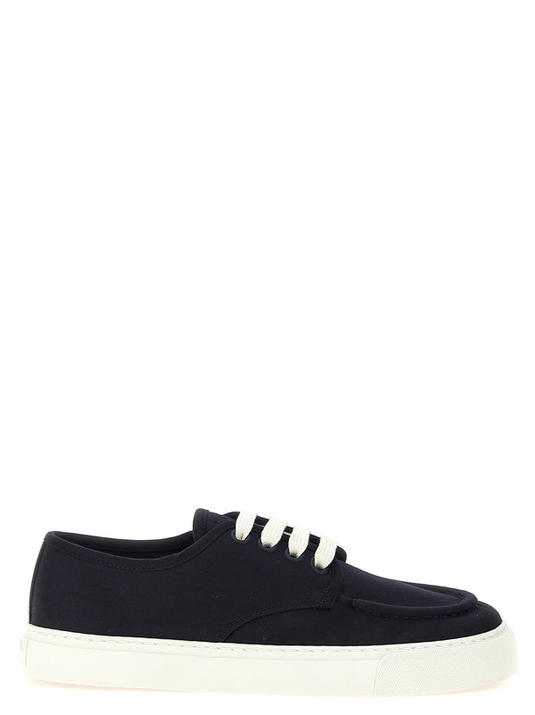 Cotton Sneakers Blu