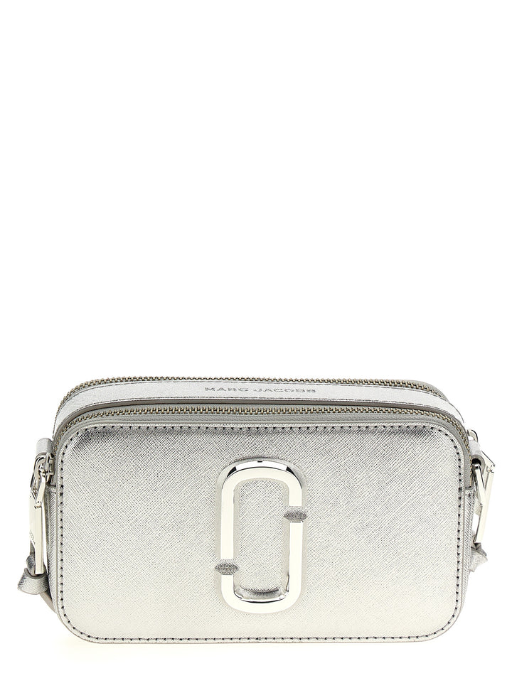 Marc Jacobs The Metallic Snapshot Borse a Tracolla - Silver | deb2f94ac90999133732281bb6610882bfc7853b