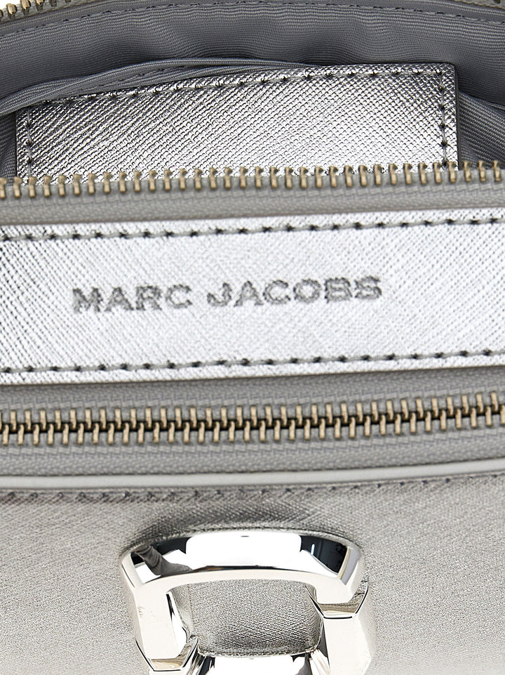 Marc Jacobs The Metallic Snapshot Borse a Tracolla - Silver | f7a1f758d1ec6fe4ad9c6dec5fc3f0b250136504