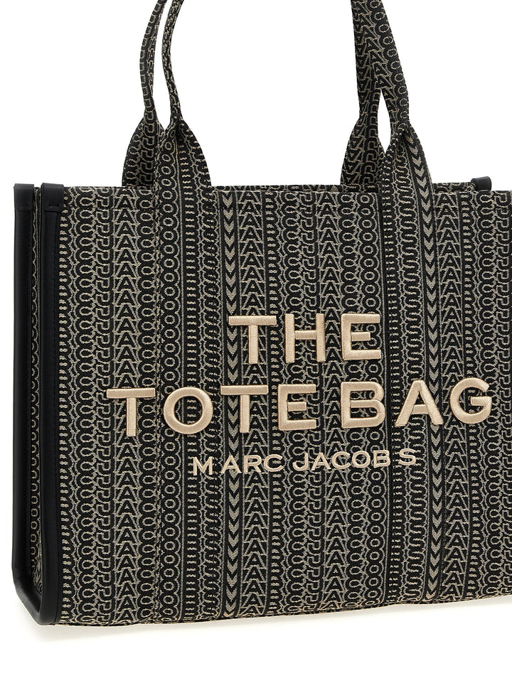 Marc Jacobs The Monogram Jacquard Large Tote Tote - Beige | e21b3d655d8eb76d69c55ccdd9d6e26de1c944dc