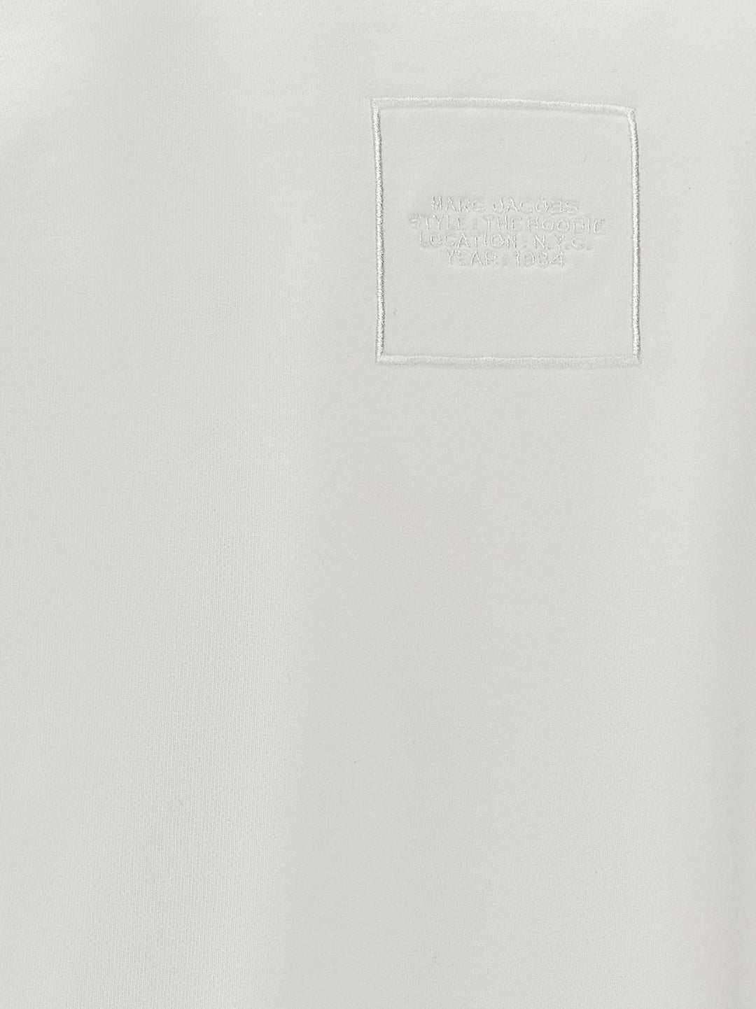 Marc Jacobs The Hoodie Felpe - Bianco | 5d18525b1f145640b6d9bd219a0fc4ee08d8735b