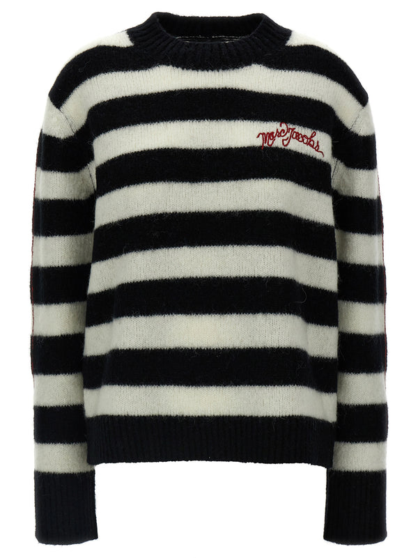 A Righe Maglioni Bianco/Nero