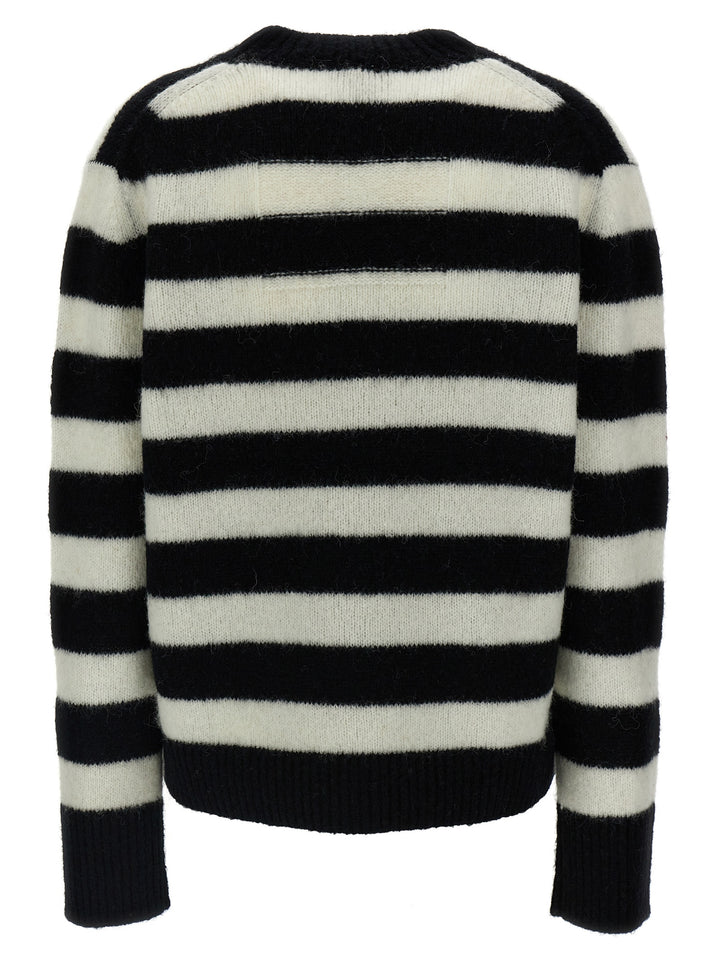 Marc Jacobs Striped Sweater Maglioni - Bianco/Nero | 8d5d3f4657be562c8a53c4487ed6296151408cc9