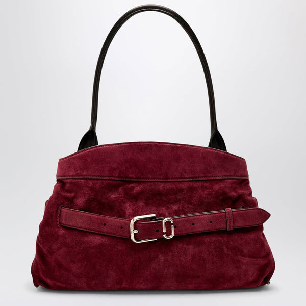 Sac Dakota en suède prune foncée