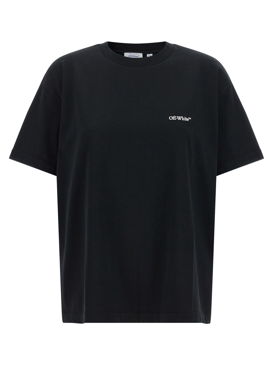 Off-White Arrow Out Flower T shirt - Nero | 7b04af11bfc31cff9f9fee0d76fca867679bc7ab